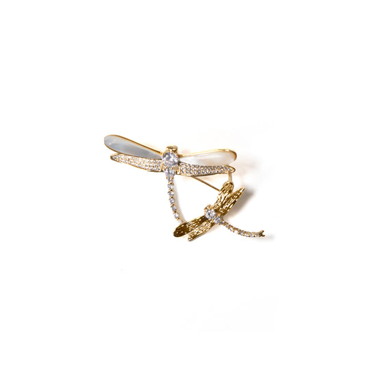 Dragonflies Brooch