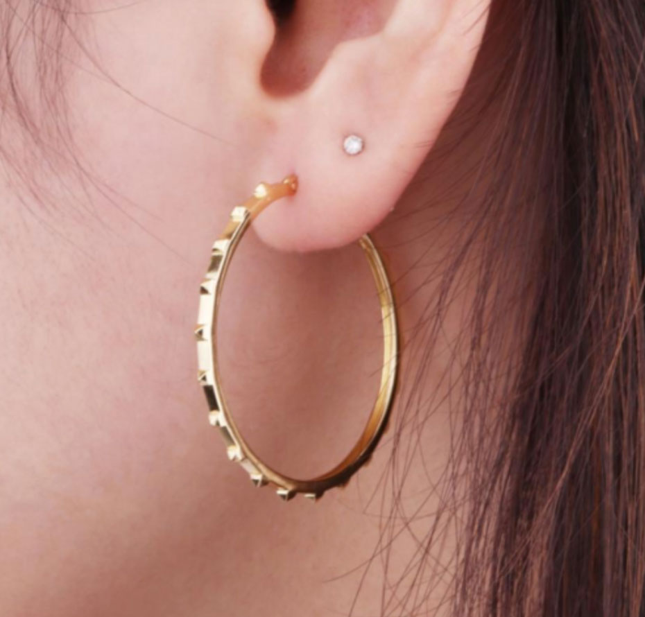Elaine Hoop Earrings