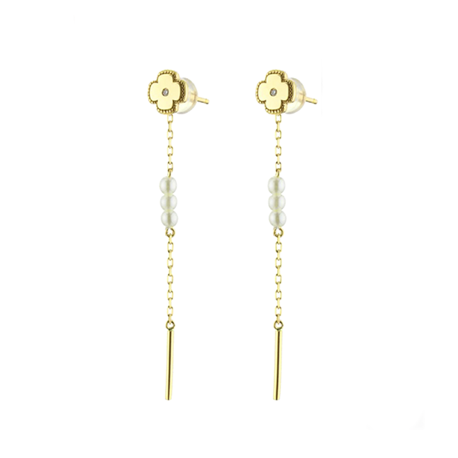 Flower Drop Earrings