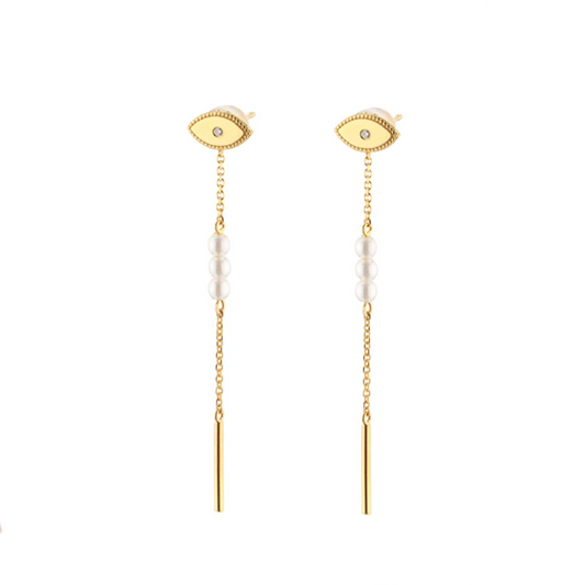 Eyes Drop Earrings